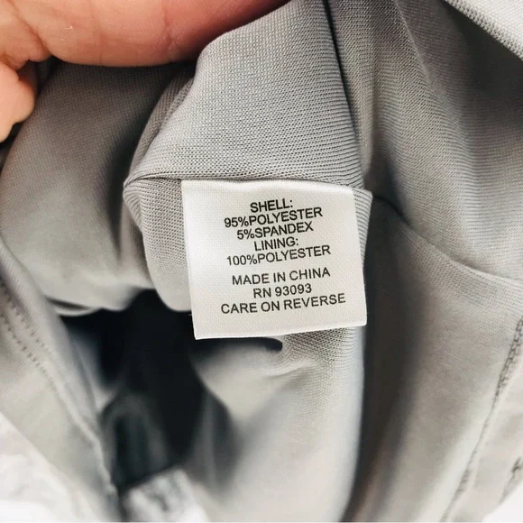 Tyler Boe Crushed Velvet Shift Dress Silver Size XS - Picture 4 of 8